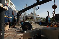 Factory trawler pre-voyage survey.